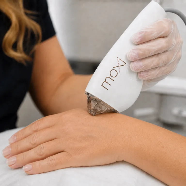 rejuvenecimiento de manos con laser moxi
